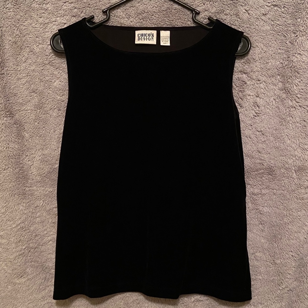 Black suede velvet box top